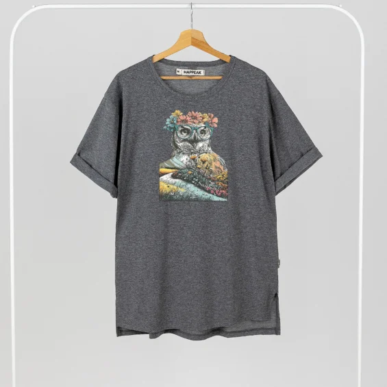 Unisex T-shirt Ms Owl T-shirts  - 3