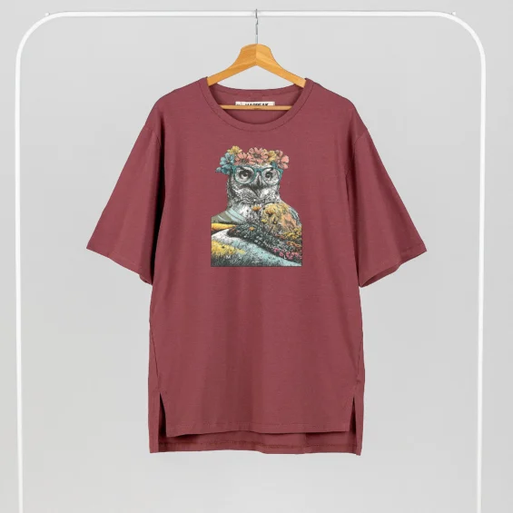 Unisex T-shirt Ms Owl T-shirts  - 2