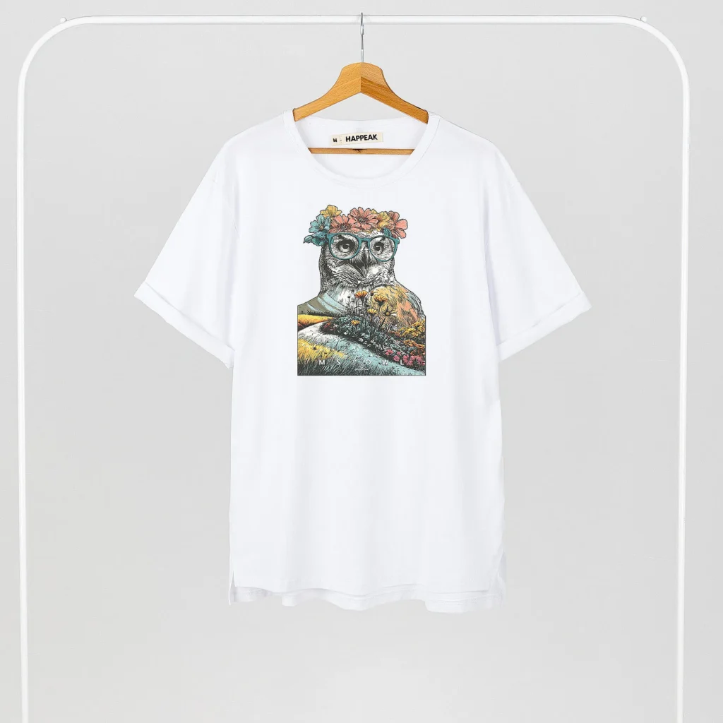 Unisex T-shirt Ms Owl T-shirts  - 1
