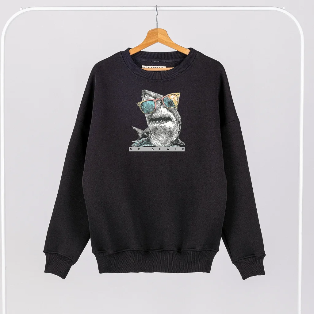 Unisex Sweatshirt “Mr Shark” Sweatshirts  - 1
