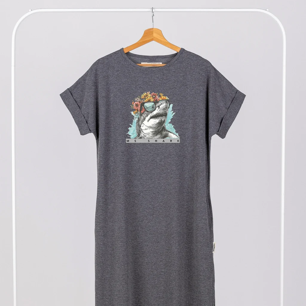 Long dress “Ms Shark” Dresses  - 3