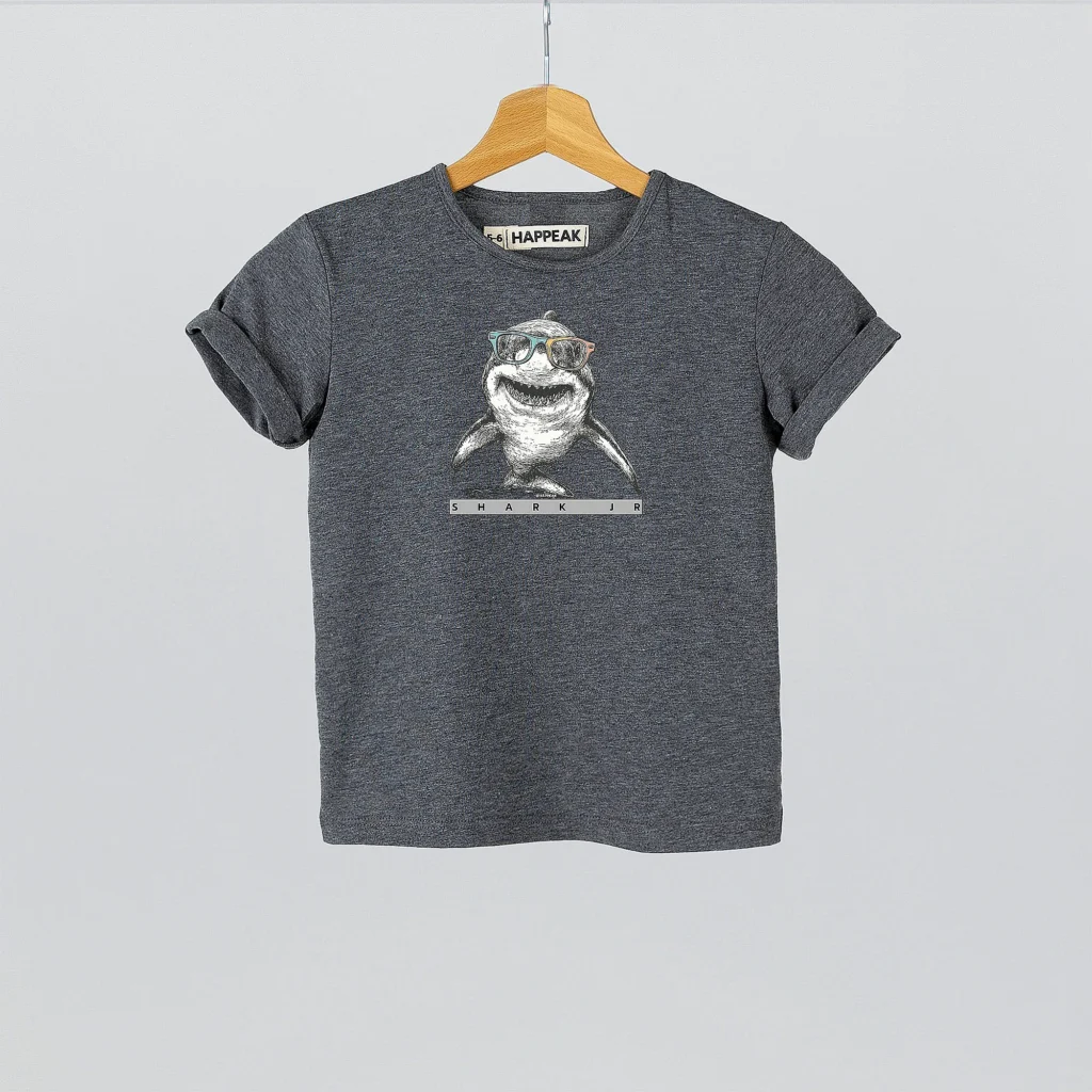 Kids T-shirt “Shark Jr” Clothing  - 4