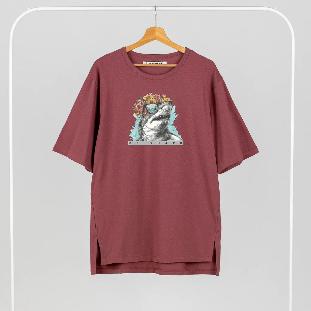 Unisex T-shirt Ms Shark T-shirts  - 4