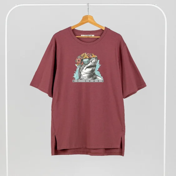 Unisex T-shirt Ms Shark T-shirts  - 4