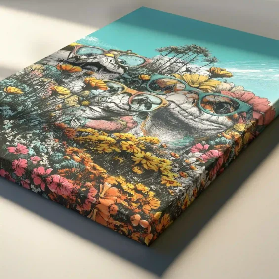 Canvas “Snake Family” Canvas  - 3
