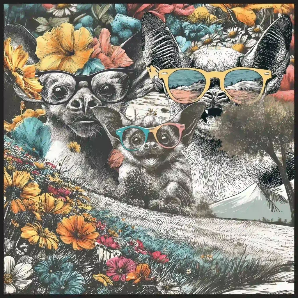Canvas “Bat Family” Canvas - 1 Canvas “Bat Family” Canvas - 1