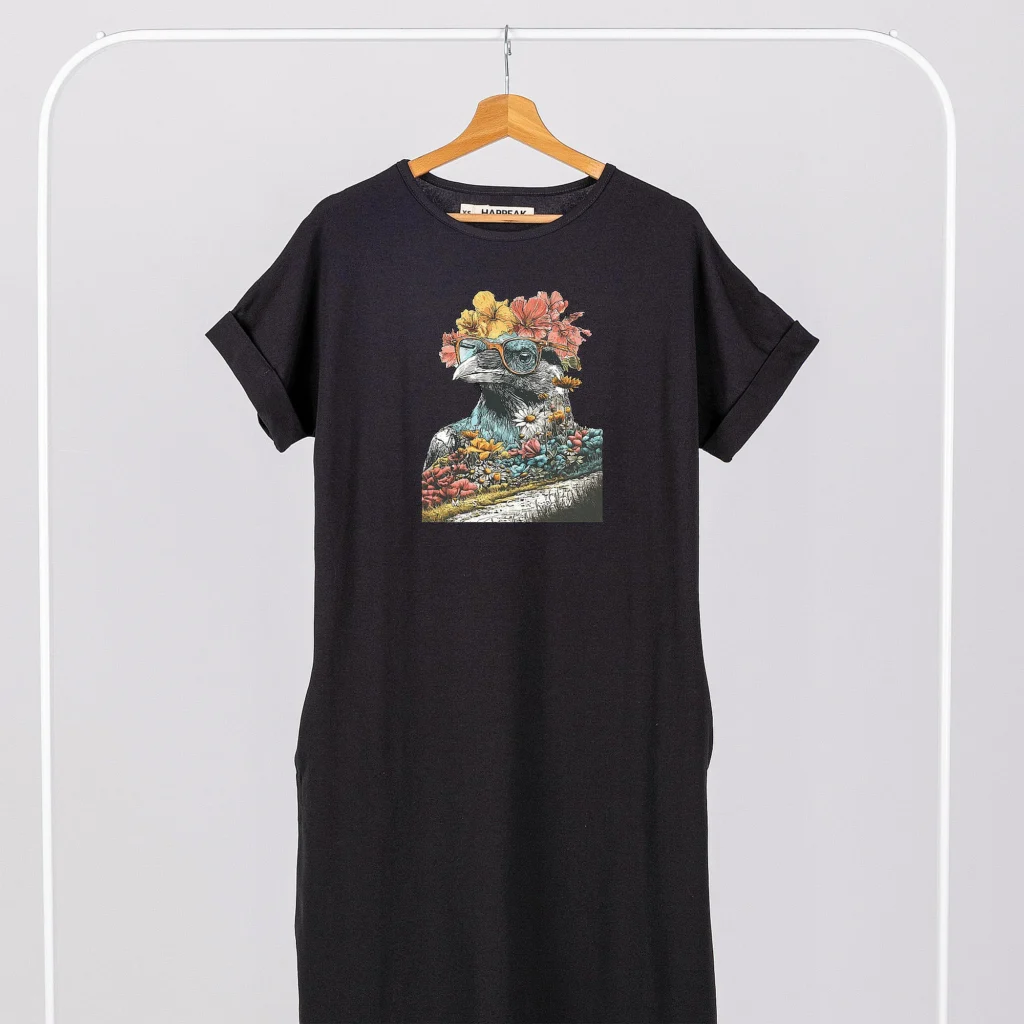 Long dress “Ms Crow” Dresses  - 1