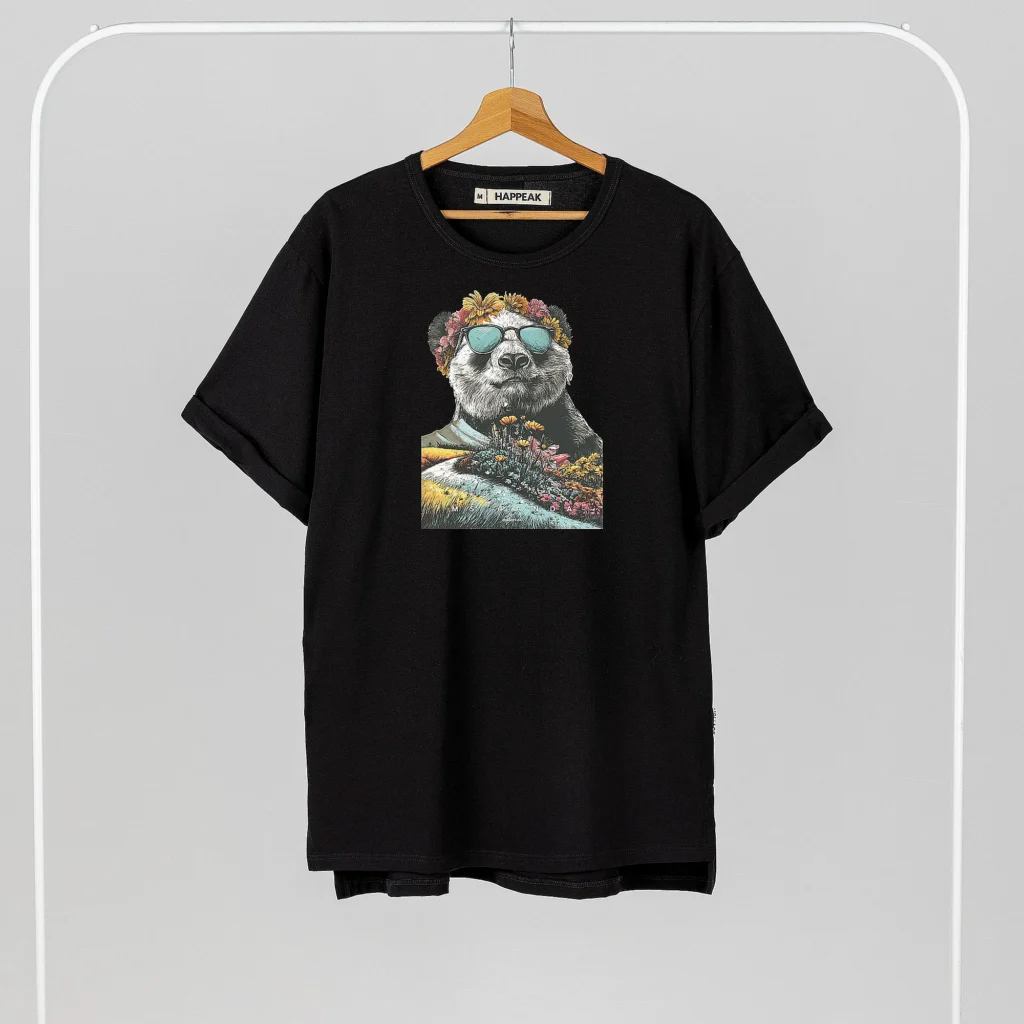 Unisex T-shirt “Ms Panda” T-shirts  - 4