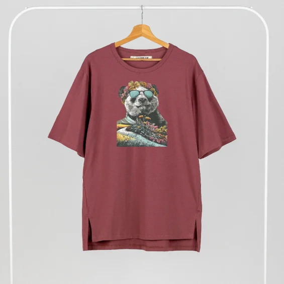 Unisex T-shirt “Ms Panda” T-shirts  - 3