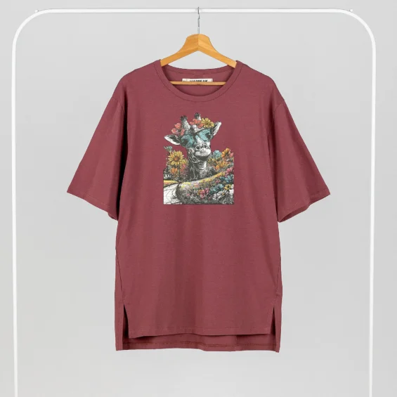 Unisex T-shirt “Ms Giraffe” T-shirts  - 2