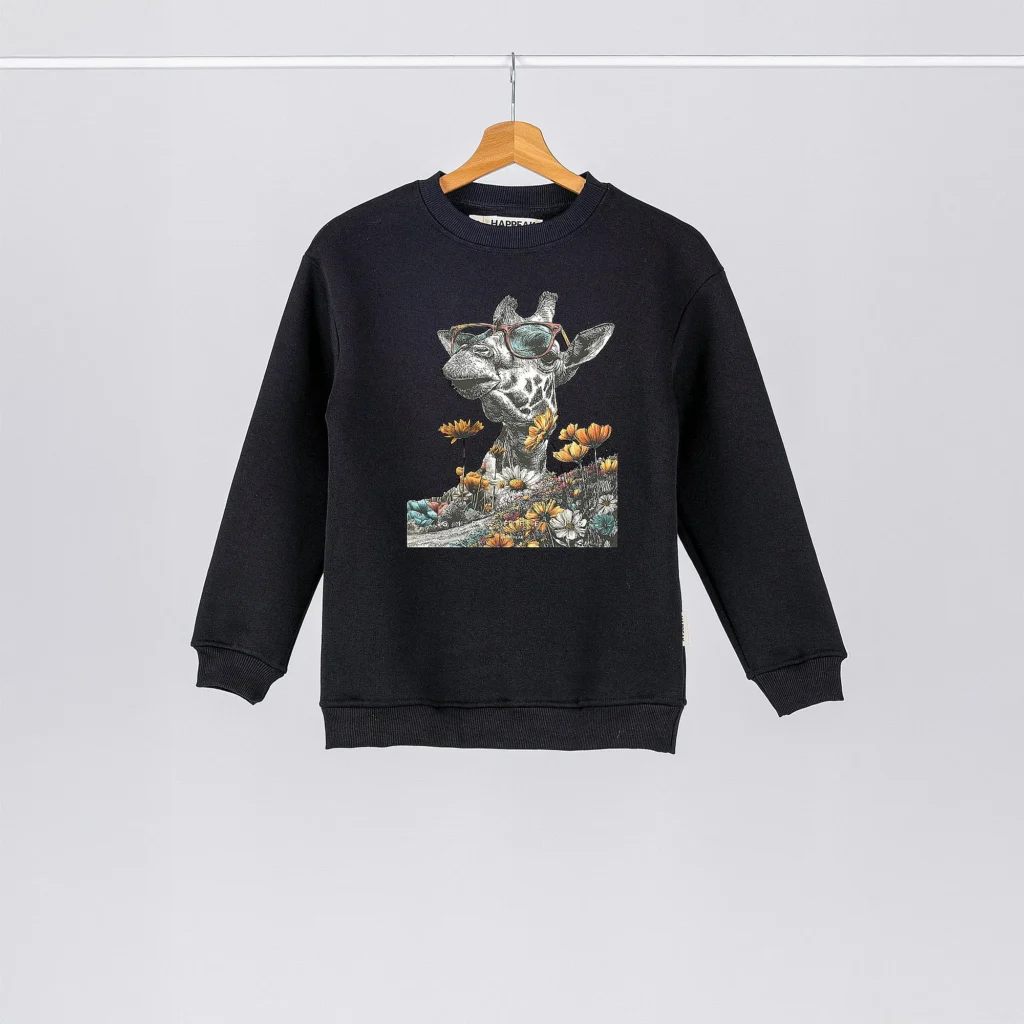Kids Sweatshirt “Giraffe Jr” Clothing  - 1