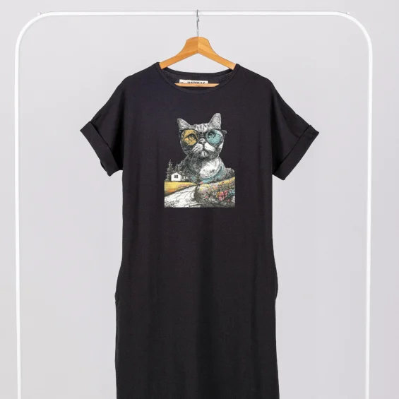 Long dress “Mr Cat” Dresses  - 2