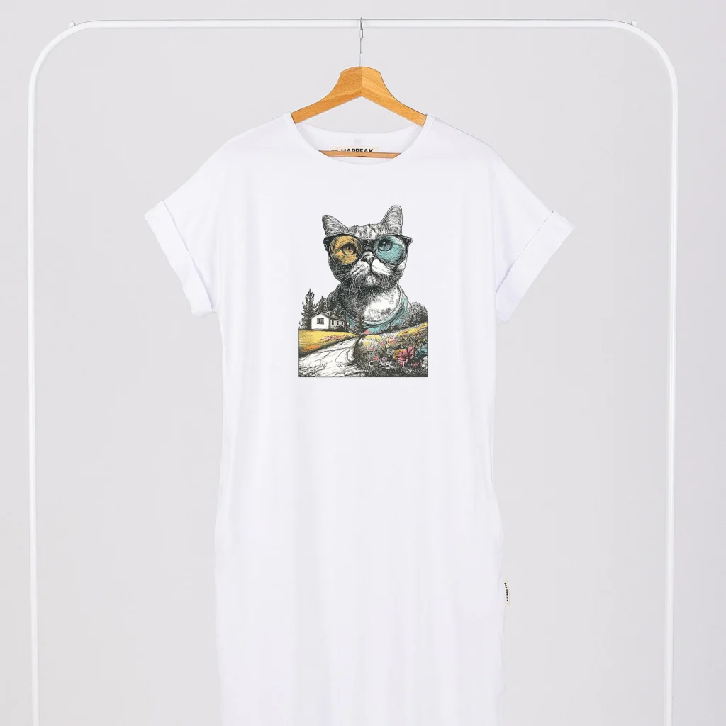 Long dress “Mr Cat” Dresses  - 3