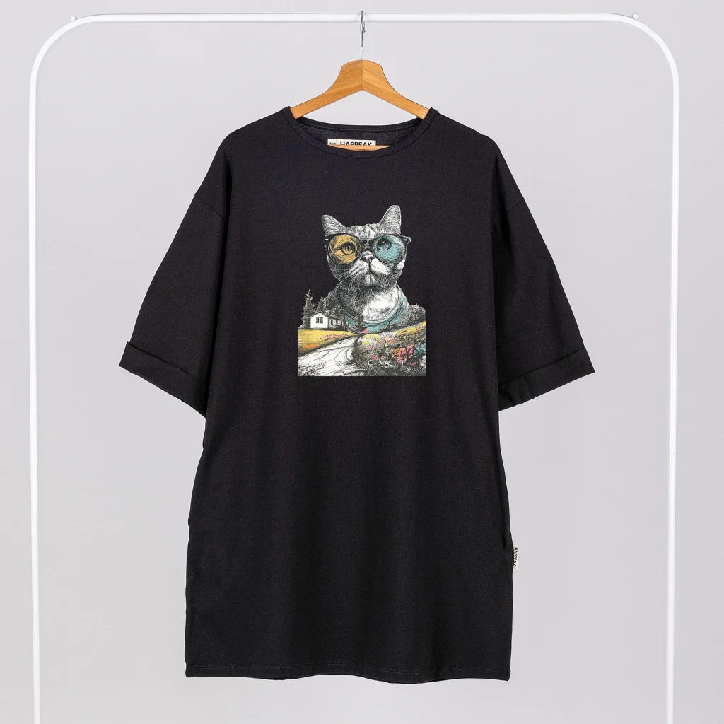 Short dress “Mr Cat” Dresses  - 2