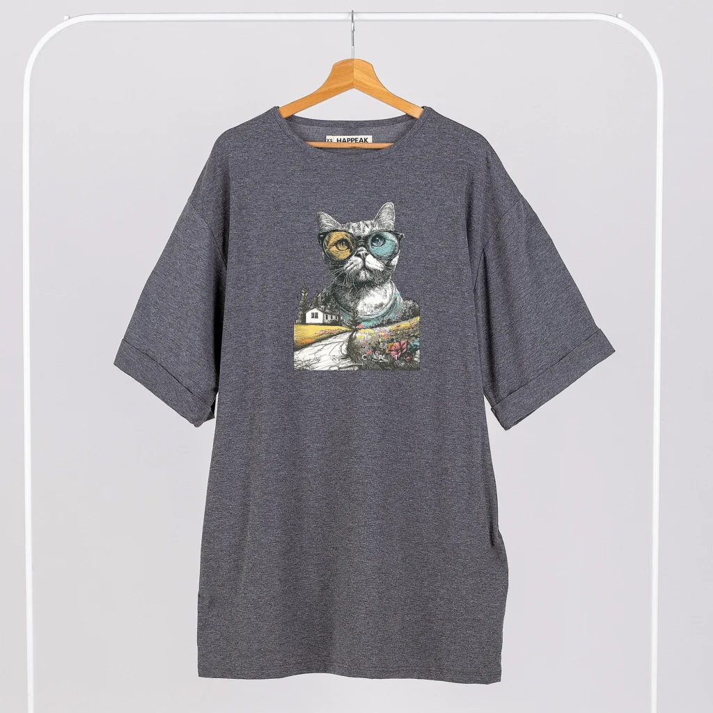 Short dress “Mr Cat” Dresses  - 1