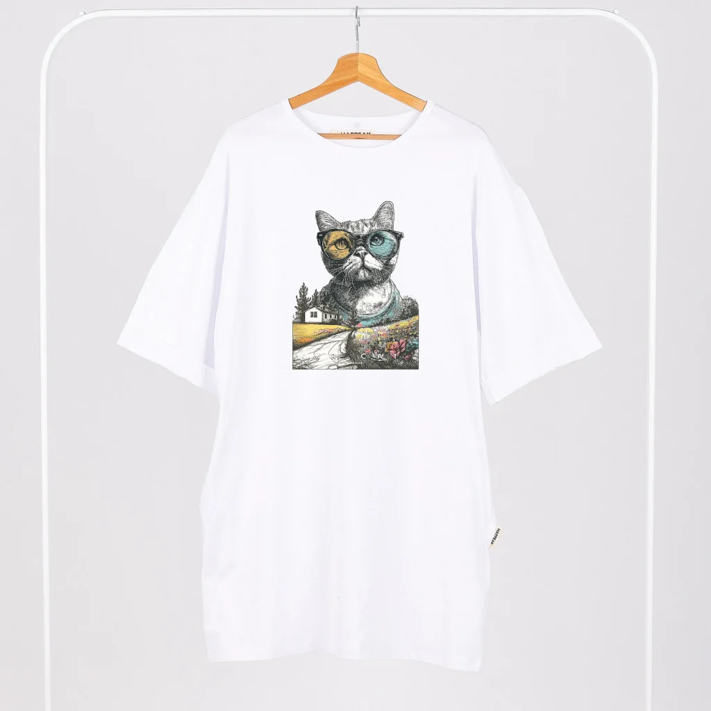 Short dress “Mr Cat” Dresses  - 3