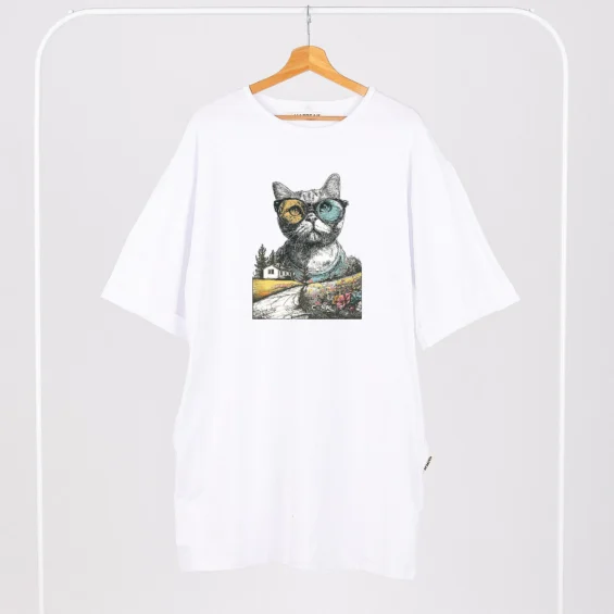 Short dress “Mr Cat” Dresses  - 3