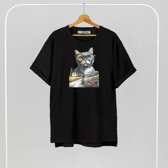 Unisex T-shirt “Mr Cat” T-shirts  - 4