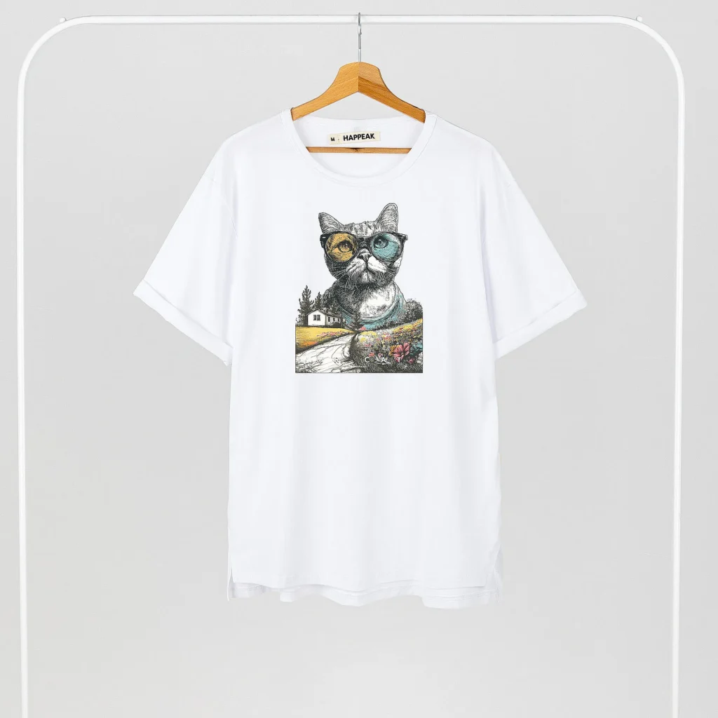 Unisex T-shirt “Mr Cat” T-shirts  - 2