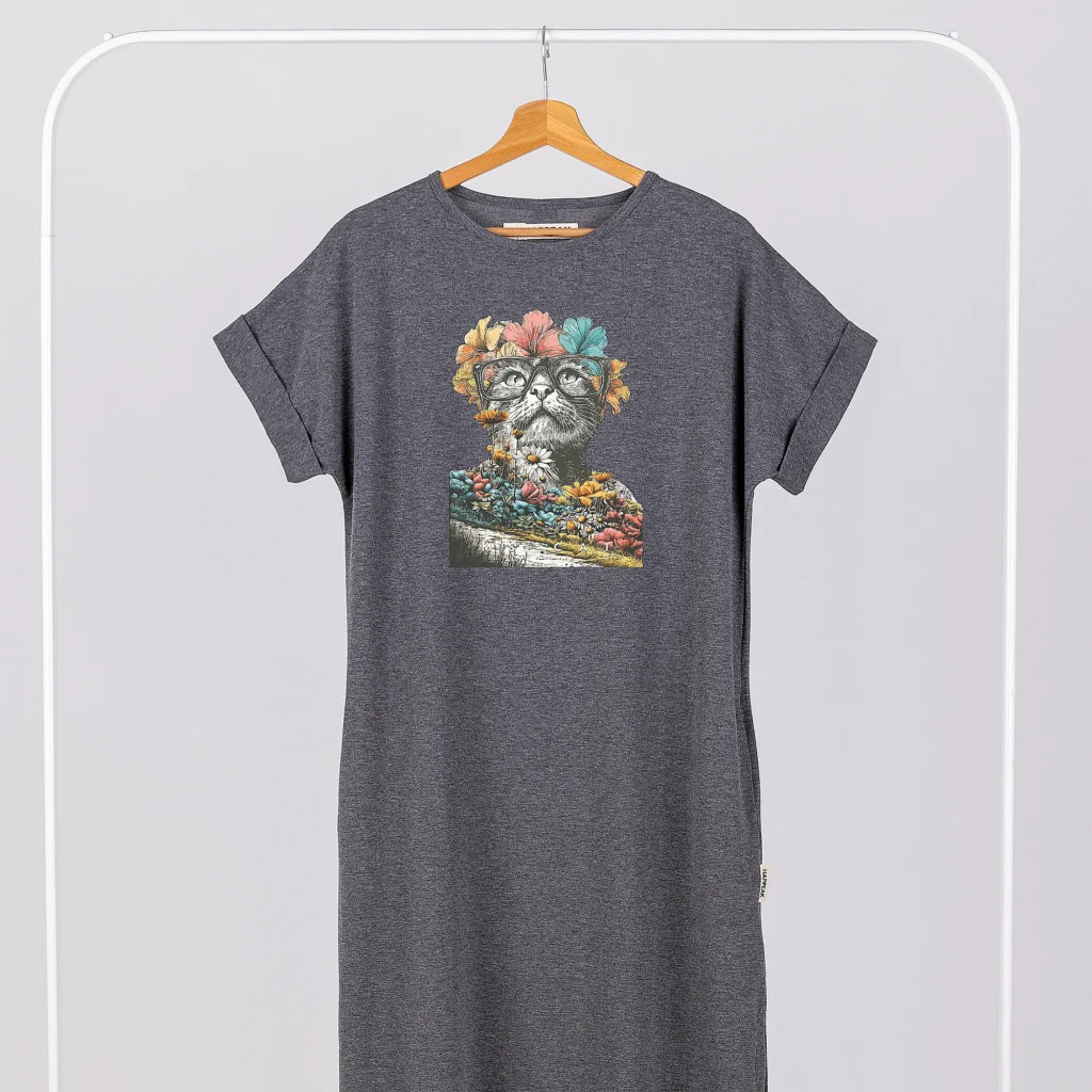 Long dress “Ms Cat” Dresses  - 3