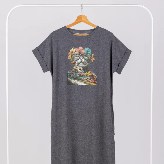 Long dress “Ms Cat” Dresses  - 3