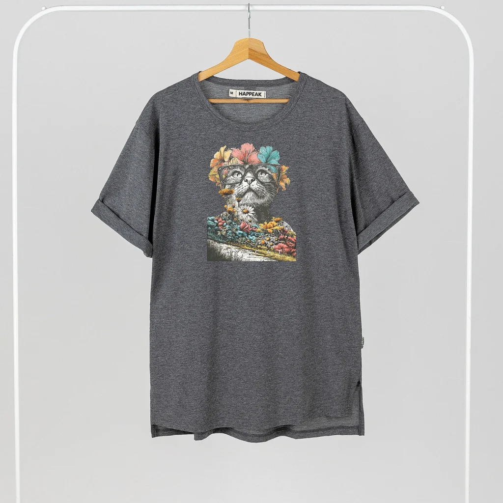 Unisex T-shirt “Ms Cat” T-shirts  - 4