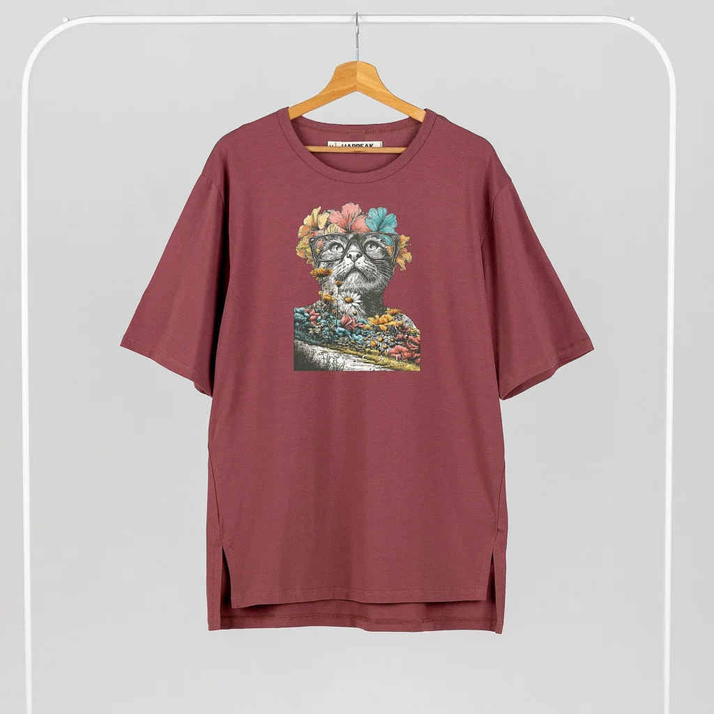 Unisex T-shirt “Ms Cat” T-shirts  - 3