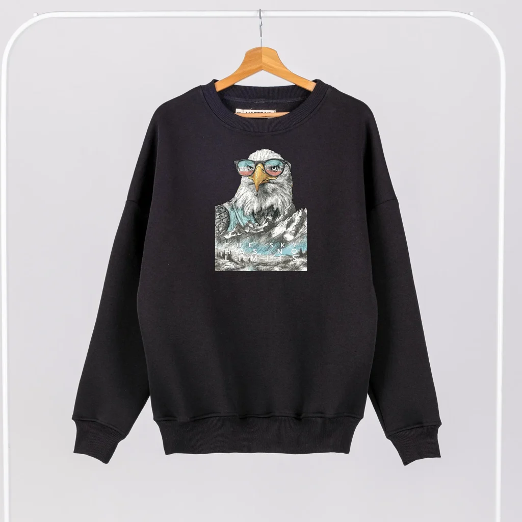 Unisex Sweatshirt “Mr Eagle” Sweatshirts  - 1
