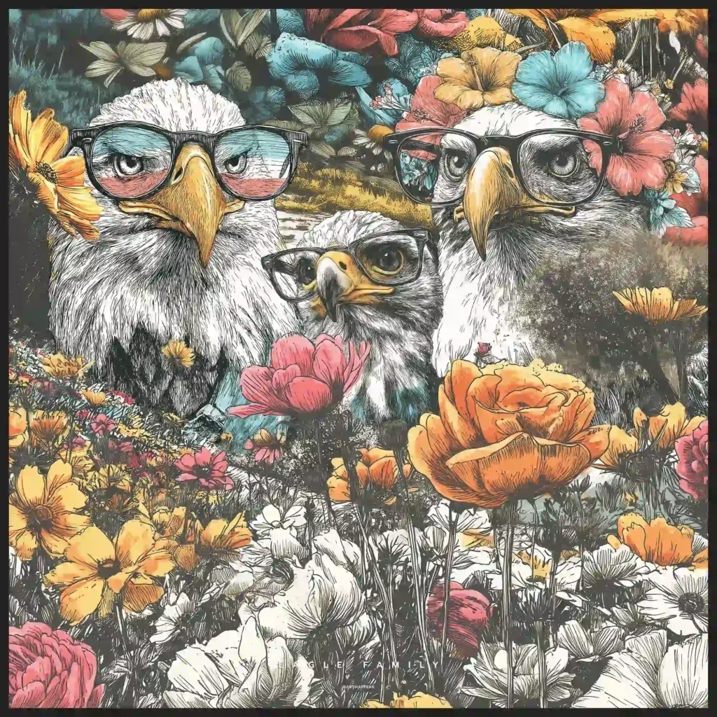 Canvas “Eagle family” Canvas  - 1