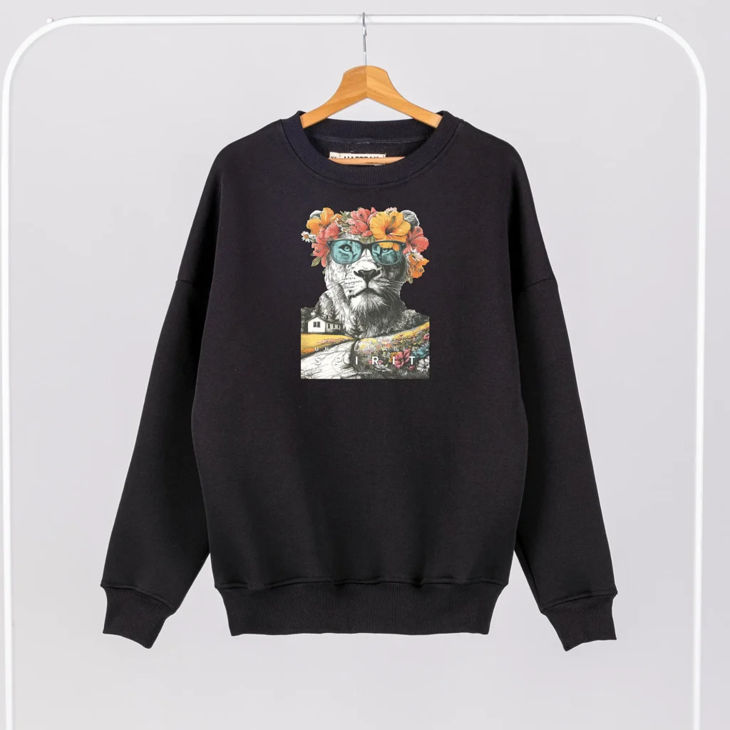 Unisex Sweatshirt “Ms Lioness” Sweatshirts  - 1