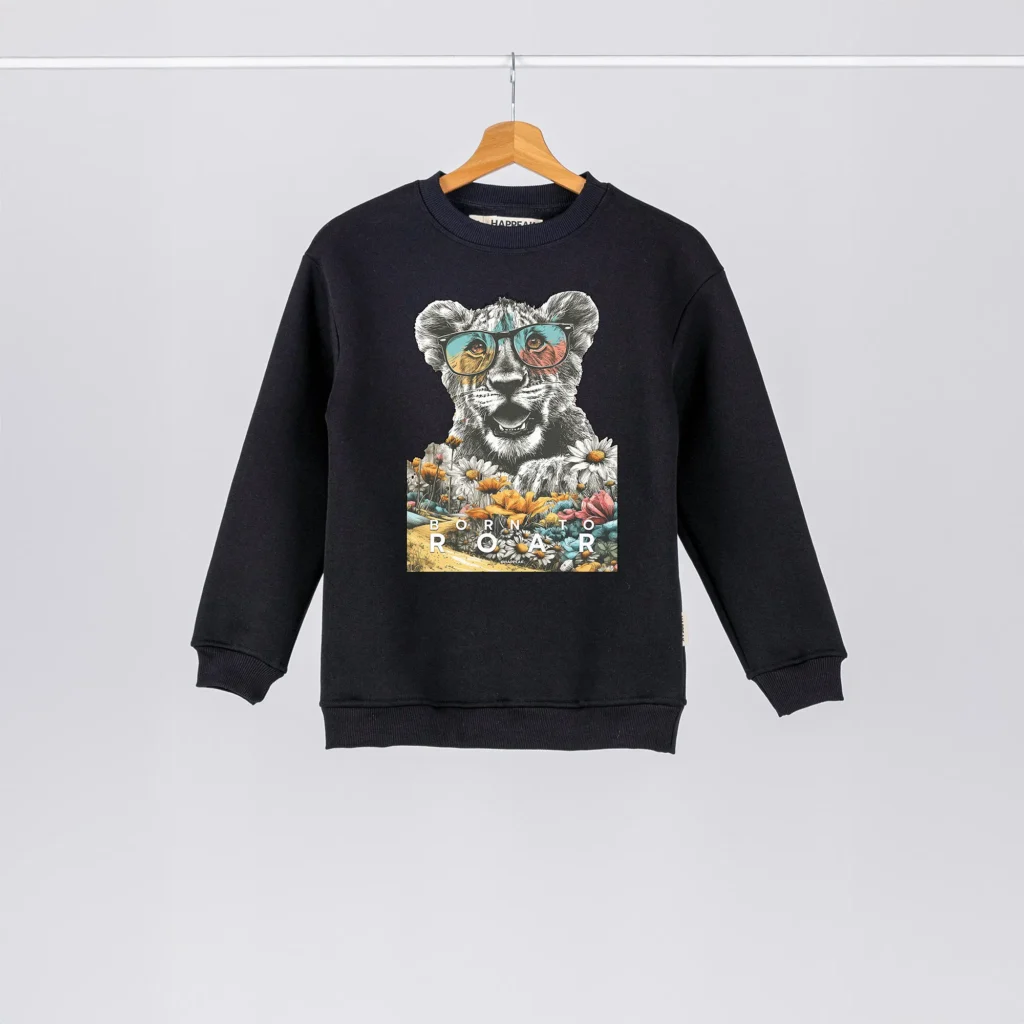 Kids Sweatshirt “Lion Jr” Clothing  - 1