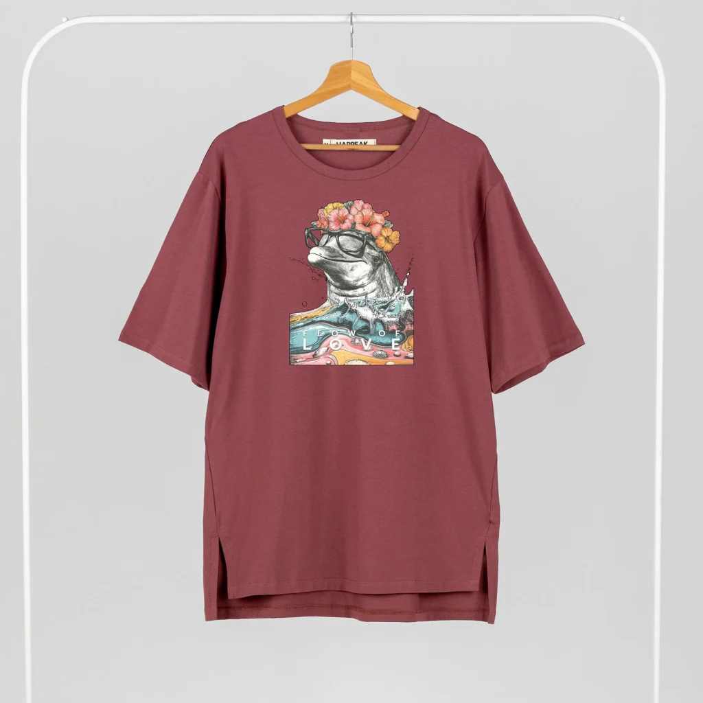 Unisex T-shirt “Ms Dolphin” T-shirts  - 3