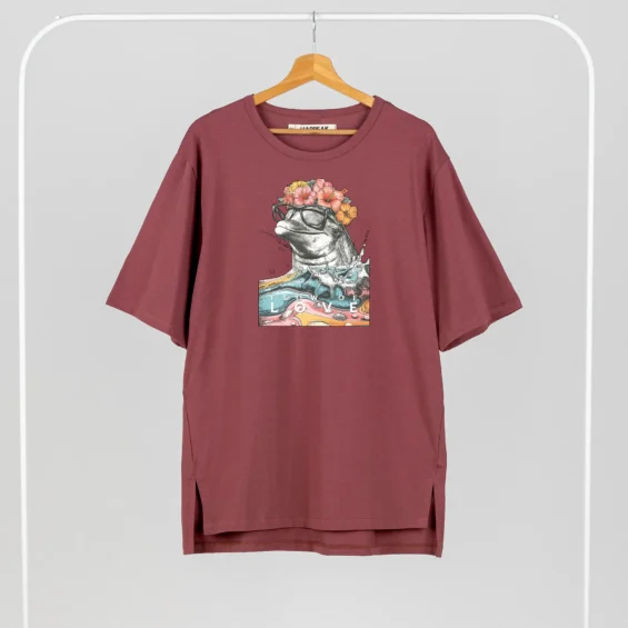 Unisex T-shirt “Ms Dolphin” T-shirts  - 3