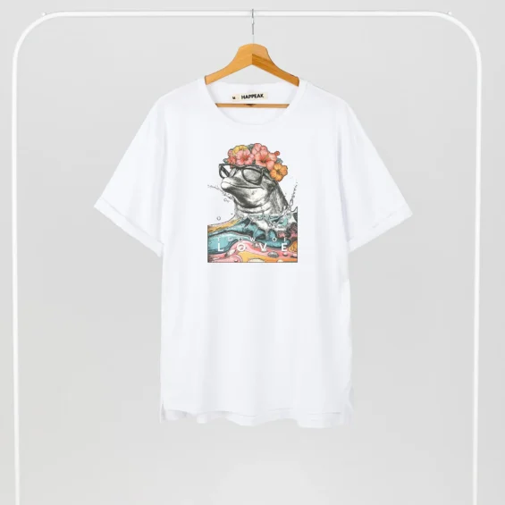 Unisex T-shirt “Ms Dolphin” T-shirts  - 2