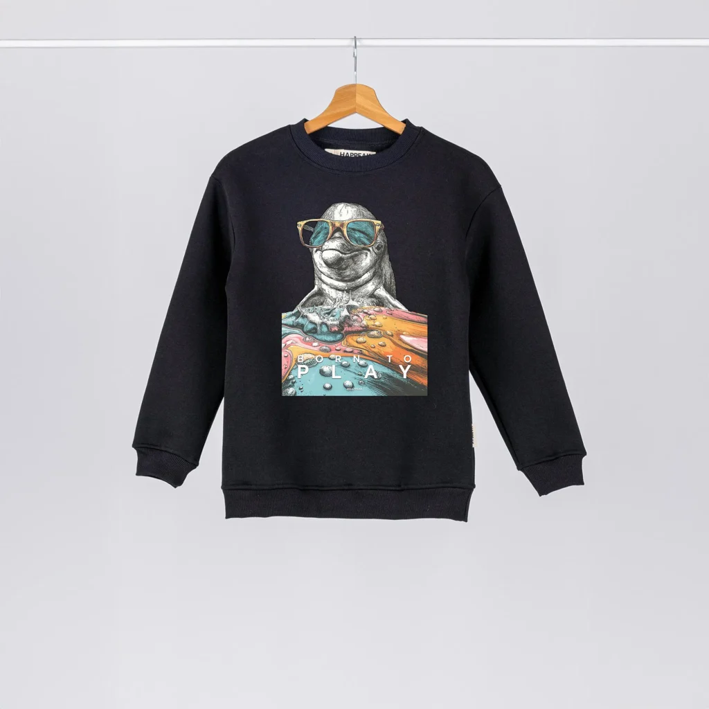 Kids Sweatshirt “Dolphin Jr” Clothing  - 1