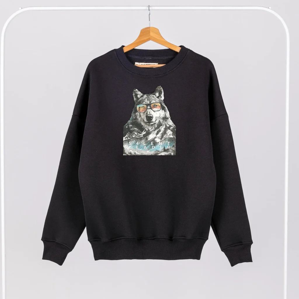 Unisex Sweatshirt “Mr Wolf” Sweatshirts  - 1