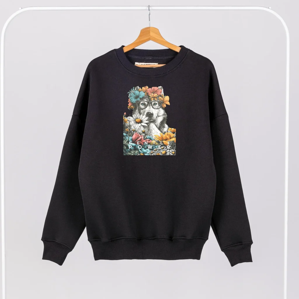 Unisex Sweatshirt “Ms Wolf” Sweatshirts  - 1