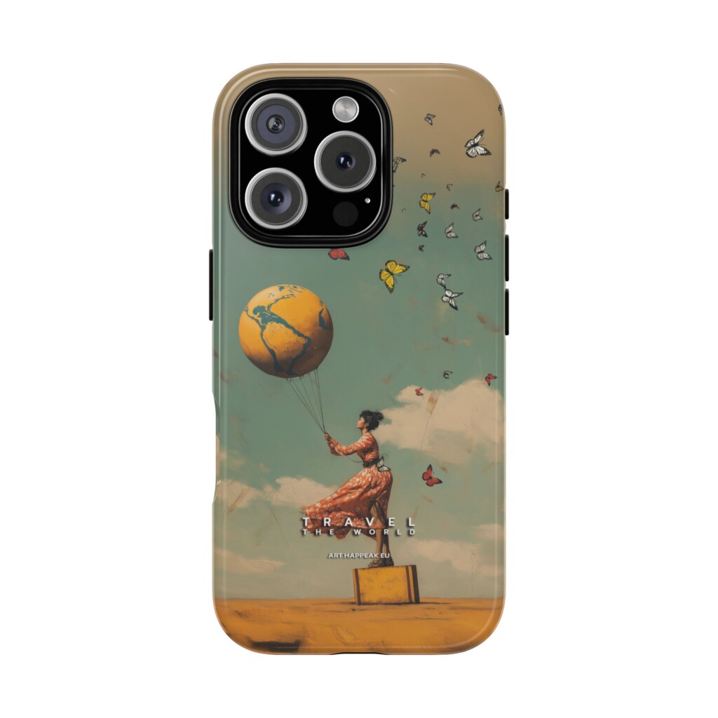 Phone Case – Travel The World Art  - 1