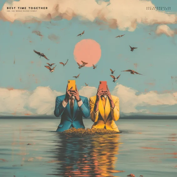 Canvas “Best Time Together” Canvas  - 6