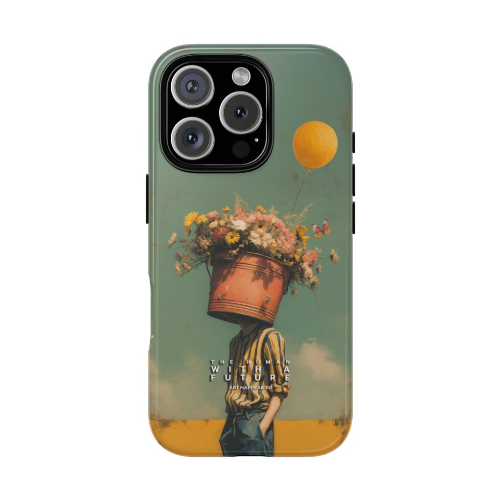 Phone Case –  The Human With a Future Art  - 1
