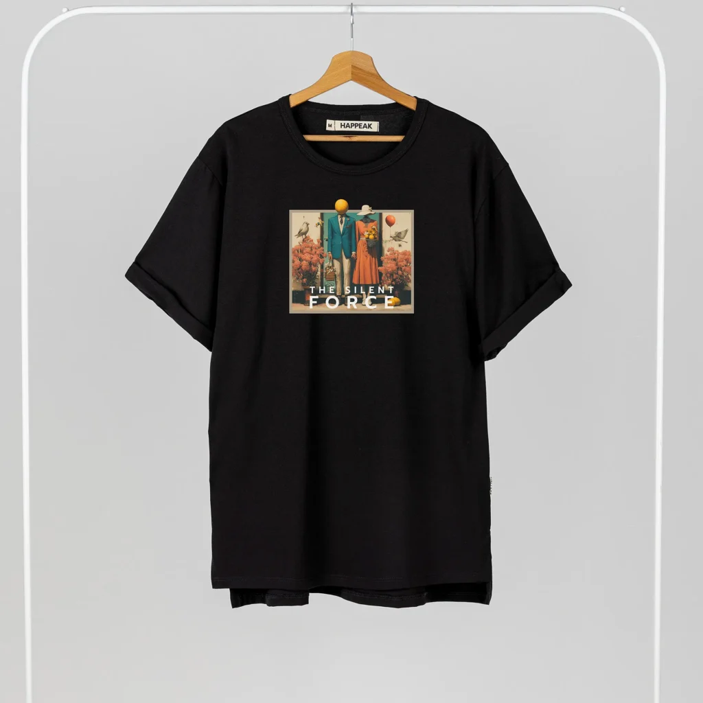 Unisex T-shirt “The silent force” T-shirts - 5 Unisex T-shirt “The silent force” T-shirts - 5