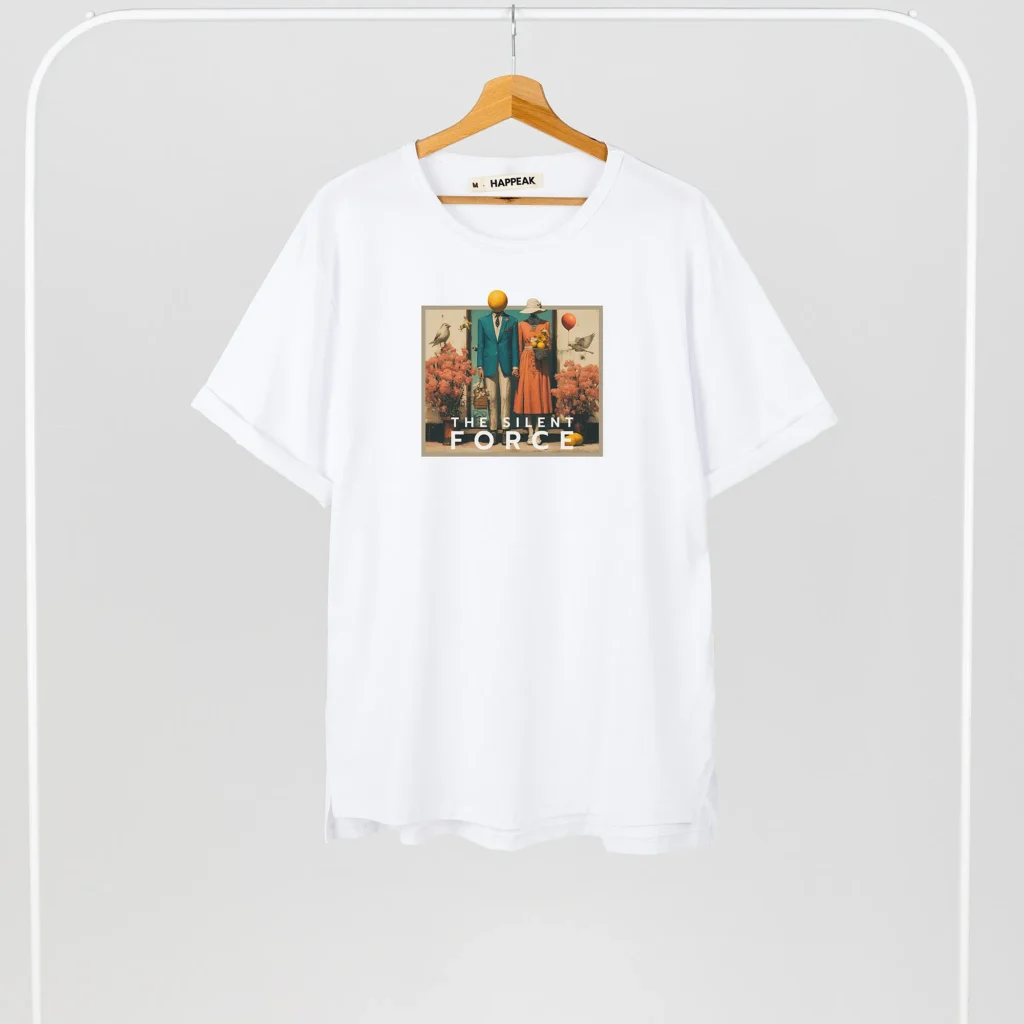 Unisex T-shirt “The silent force” T-shirts - 3 Unisex T-shirt “The silent force” T-shirts - 3