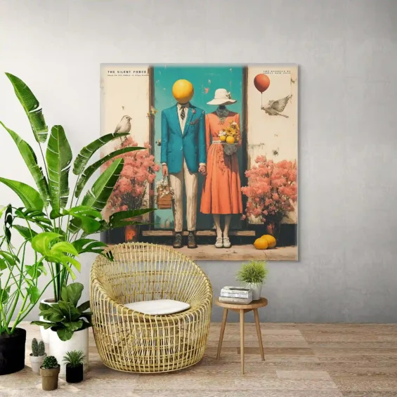 Canvas “The silent force” Canvas  - 2