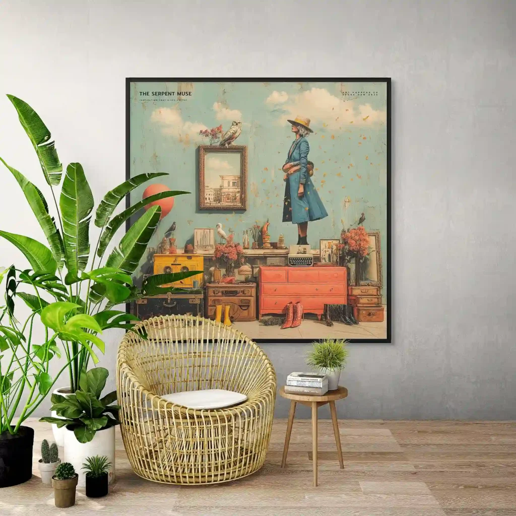 Canvas “The serpent muse” Canvas  - 1