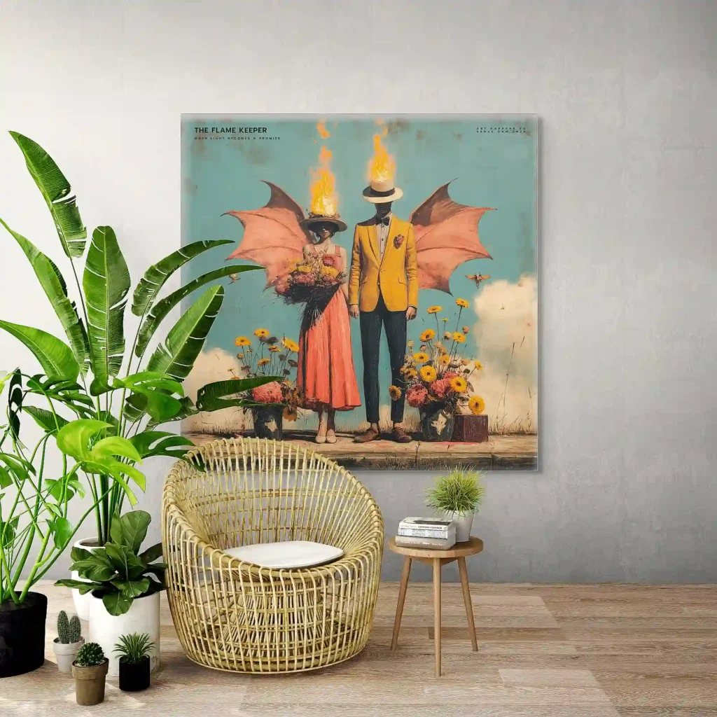 Canvas “The flame keeper” Canvas  - 2