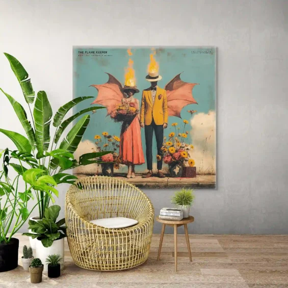 Canvas “The flame keeper” Canvas  - 2