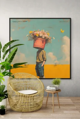 Canvas Human With a Future Paveikslas ant drobes
