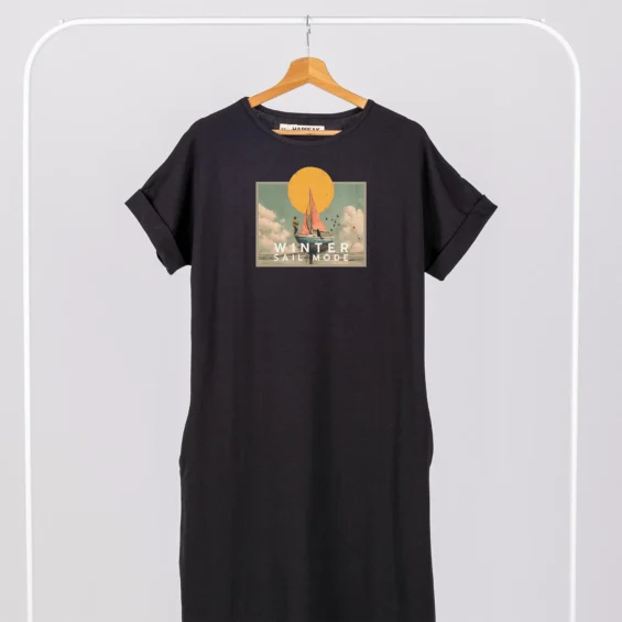 Long dress “Winter sail mode” Dresses  - 3