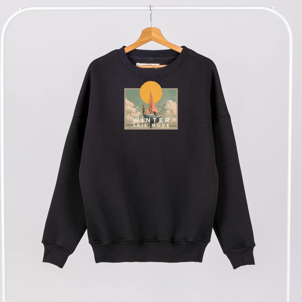 Unisex Sweatshirt “Winter sail mode” Sweatshirts  - 1