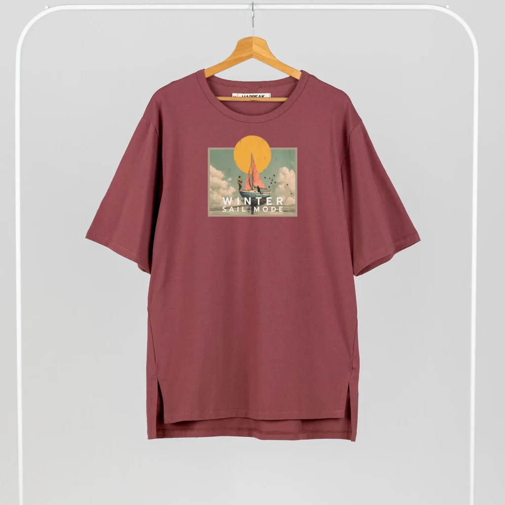 Unisex T-shirt “Winter sail mode” T-shirts  - 3